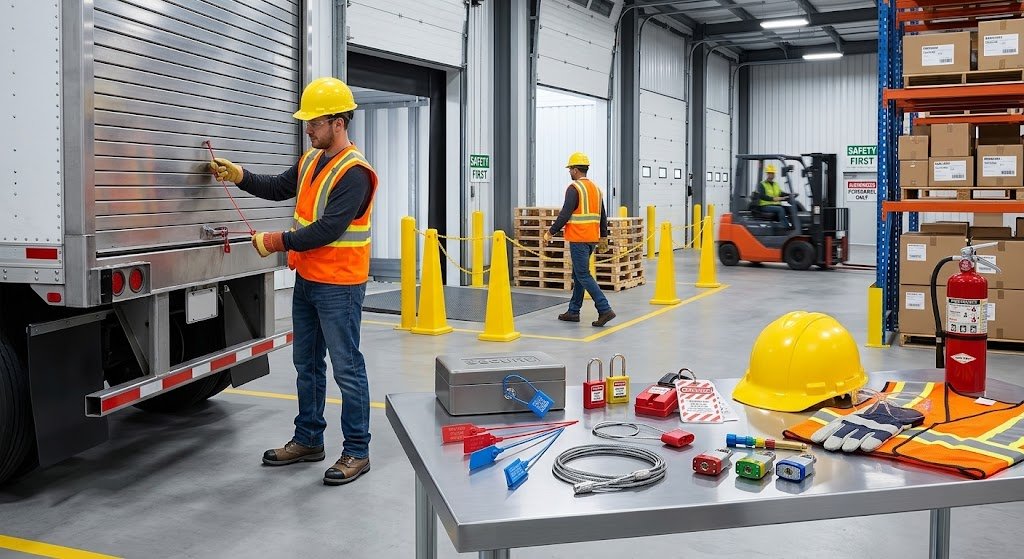 Technical specialist working with equipment